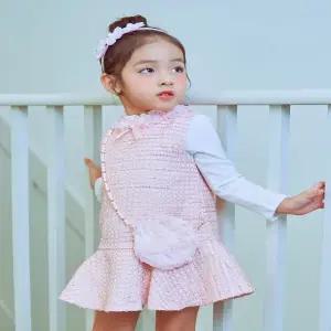 [프렌치캣] PK 프릴 트위드 OP (Q61DCO140P1)