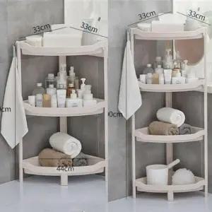 [아트박스]/아도라하우스 화장실 욕실 코너 선반 틈새수납장 삼각3단