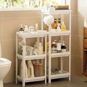 [아트박스]/아도라하우스 화장실 욕실 코너 선반 틈새수납장 사각2단