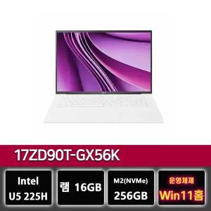 LG그램 대화면 17ZD90T-GX56K i5 애로우레이크 16GB 노트북 윈11홈설치