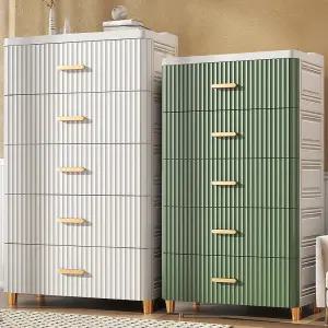 투명 서랍장 드레스룸 라탄 우드상판 플라스틱서랍장 수납장 정리 와이드