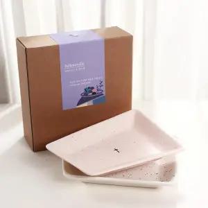 벨누벨 십자가사랑 글로리아 접시 2color (택1) 벨누벨 교회선물용 십자가 답례품