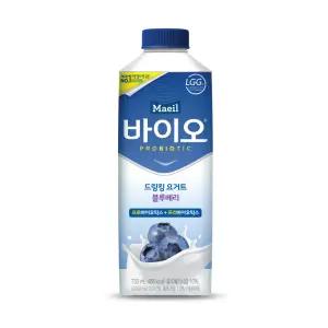 매일바이오 드링킹 블루베리750ml 6개/냉장무료배송
