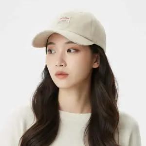 [골드스마일]H 베이직 레터링 볼캡