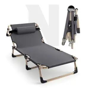 [핫트랙스]접이식 간이 침대 휴대용 폴딩베드 대형