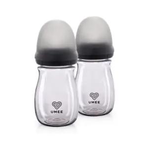 유미 아기 젖병 웜커버 배앓이 방지 세트 블랙 260ml