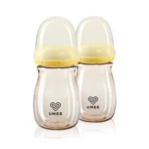 유미 아기 젖병 배앓이 방지 선물 세트 옐로우 260ml