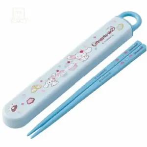 스토어-다유 시나모롤 캐릭터 슬라이딩 케이스 젓가락 16.5CM