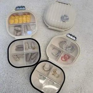 휴대용 캠핑용 밀폐 보관용기 여행 밀봉 용기