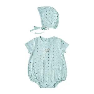 [M밍크뮤D] 26SS (MN)아미엘튤립SE바디슈트 모자보넷세트 (3637067606) 출산준비물/신생아선물/배내수트/배