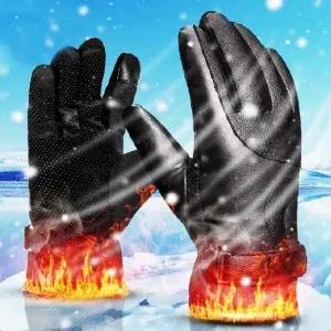[콩심팥심]겨울용 바이크 터치 스크린 방한장갑 미끄럼방지 라이딩 장갑