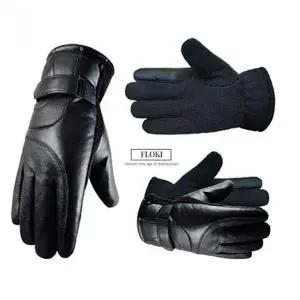 [골드스마일]가죽 퍼 라이딩 터치스크린 스마트 등산용 장갑