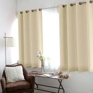 아이 방 암막 커튼 사계절 단열 침실 거실 암막 커튼 방한 작은 창문 짧은