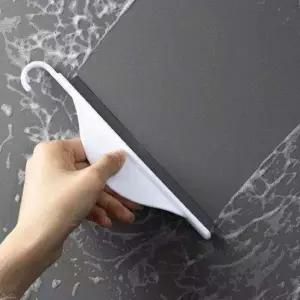 ( )주방 욕실 실리콘 스퀴지 물기 제거 창문 거울 청소용 스크래퍼