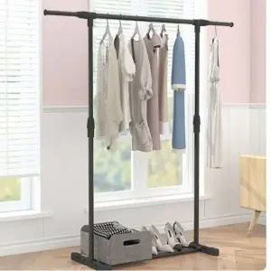 미니 스탠드 옷걸이 행거 기본형 1단