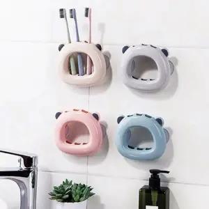 흡착식 큐티 칫솔꽂이 욕실용품 세트
