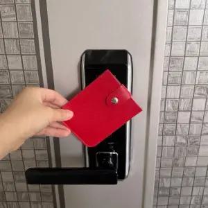 카드지갑 레드 슬라이드 슬라이드카드지갑 교통카드지갑 미니카드지갑 얇은카드지갑