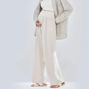 입는자유 임산부 바지 와이드 팬츠 임부복 홈웨어 일자핏 오피스룩 출근 직장인 슬랙스 만삭사진 밴딩 임부