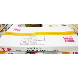 오징어 (냉동 육동 3K)손질 간편 얼린 대용량수산물 식당용 업소용