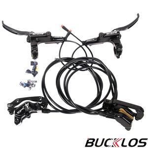 BUCKLOS HD-E735 전기 자전거 유압 브레이크 1150mm 4-피스톤 파워 오프 스쿠터 MTB 부품