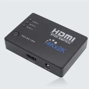 리모컨 HDMI 선택기 노트북모니터연결 컴퓨터HDMI셀렉터 컴퓨터 TV 모니터 연결 티비 케이블 HDMI분배기 HD