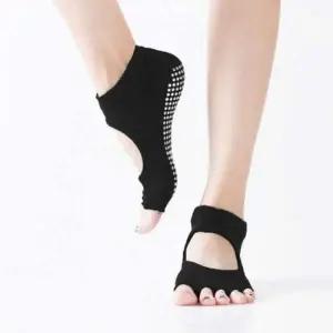 [골드스마일]미끄럼 방지 투오픈 무발가락 양말 1족