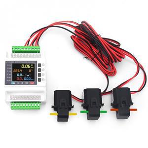 1002001000A Tuya WiFi 스마트 3상 에너지 미터 보호기과전압저전압전류 보호기 포함 양방향