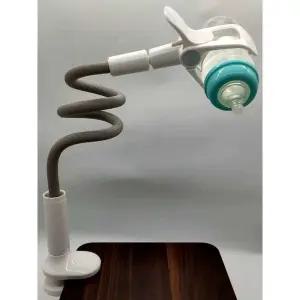 젖병고정 다둥이침대 수유 우유 분유 물병 컵 거치대 핑크 95cm