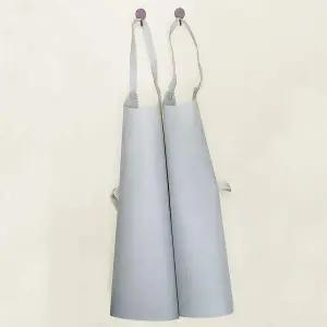 [셀러에이드]앞치마 회색 부직포 두꺼운