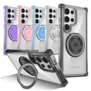 갤럭시 S26울트라 S26플러스 S26 맥세이프 메탈 투명 케이스 범퍼 컬러 링 거치대 핸드폰 커버