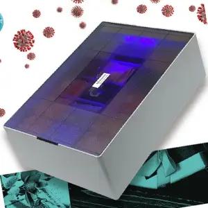 다용도 살균기 UVC LED 국산 젖병 마스크 휴대폰 소지품 수납함