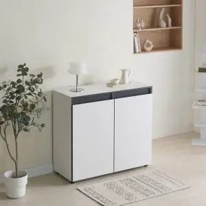 [히트가구] FB103 광폭 다용도 수납장 990 1color (착불)