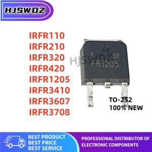 10개/묶음 완전 새 제품 IRFR110 TO-252 MOSFET 튜브