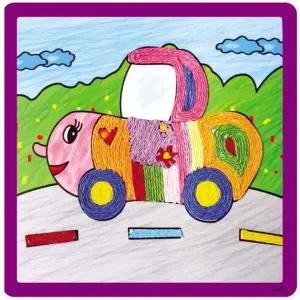 종이지끈아트 Q01자동차