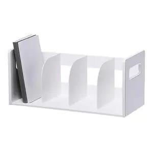 마이룸 책꽂이 4단 쿨그레이 다용도 문구용 정리 책장 보관 정리함 서류 수납함