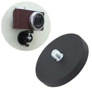 [셀러에이드]마그네틱 1/4 나사 플레이트 43mm 마운트 CCTV 카메라 홈캠