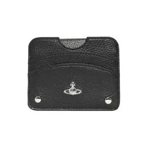 [비비안웨스트우드] 신세틱 카드 홀더 블랙 5402000VUS000D N403