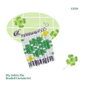 DIY 옷핀 비즈발 세트 낱개 (랜덤발송) 사무용품