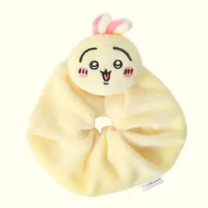 [셀러에이드]먼작귀 입체 인형 곱창 머리끈 토끼 1P 헤어 밴드 고무줄 액세서리