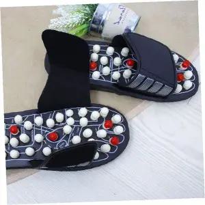 실내 사무실 집 안 발 지압 마사지 쿠션 슬리퍼 혈액순환 신발 편안한 실내화