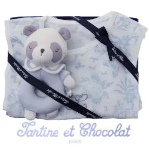 [갤러리아] (쇼콜라/임신/출산/백일/돌/조카/수면조끼) 트왈드수면조끼 + 디아딸랑이인형 2종세트