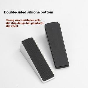 헤비 듀티 도어 스토퍼  조절 가능 스프링 로드 웨지  문 하단용  높이 미끄럼 방지 가정용/사무실용  다저