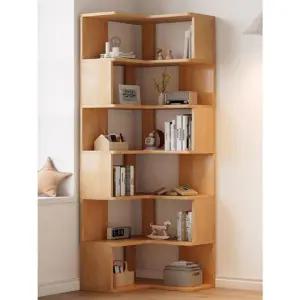 책장 코너책장 틈새 원목 수납장 ㄱ자책장 코너 모서리