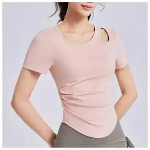 요가반팔 셔링 티셔츠 헬스 복근트레이닝