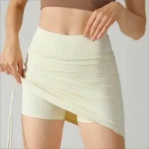 치마바지 레깅스 폴댄스 요가복 셔링