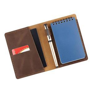 RITE IN THE RAIN 탑 나선형 가죽 7.6 필기 12.7CM(3 커버, 홀더용 5인치) 노트북과 패드 호환되는 수제