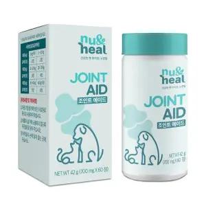 뉴앤힐 조인트 에이드 강아지 고양이 겸용 관절 보조제 60정