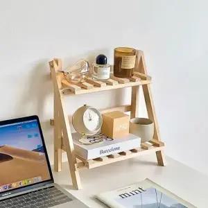 [아도라하우스]인테리어 수납 미니 다용도 원목 선반_24495373