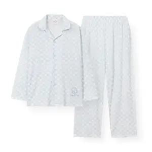 [갤러리아] [오르시떼] 남성 H204 마일드보더블루 긴소매 파자마 세트