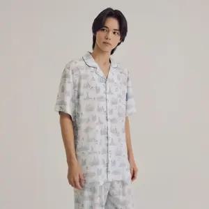 [갤러리아] [오르시떼] 남성 H027 링슈트라세 반소매+9부팬츠 파자마 세트